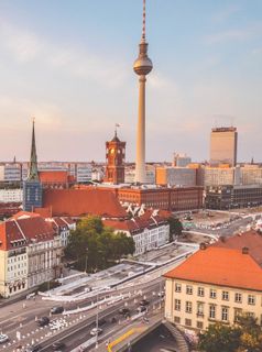 Ausblick auf Berlin und den Fernsehturm